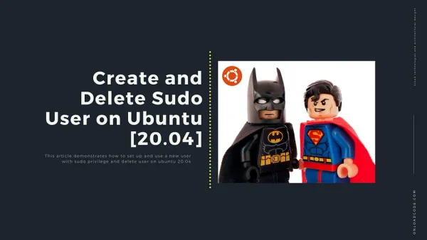 img of Create and Delete Sudo User on Ubuntu [20.04]