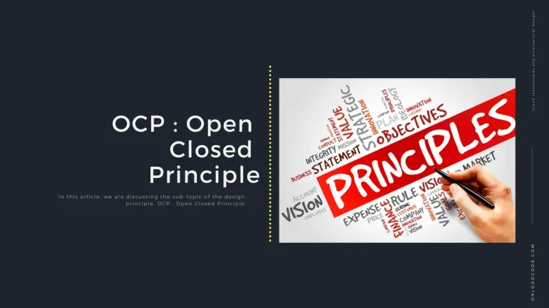 img of OCP: Open Closed Principle