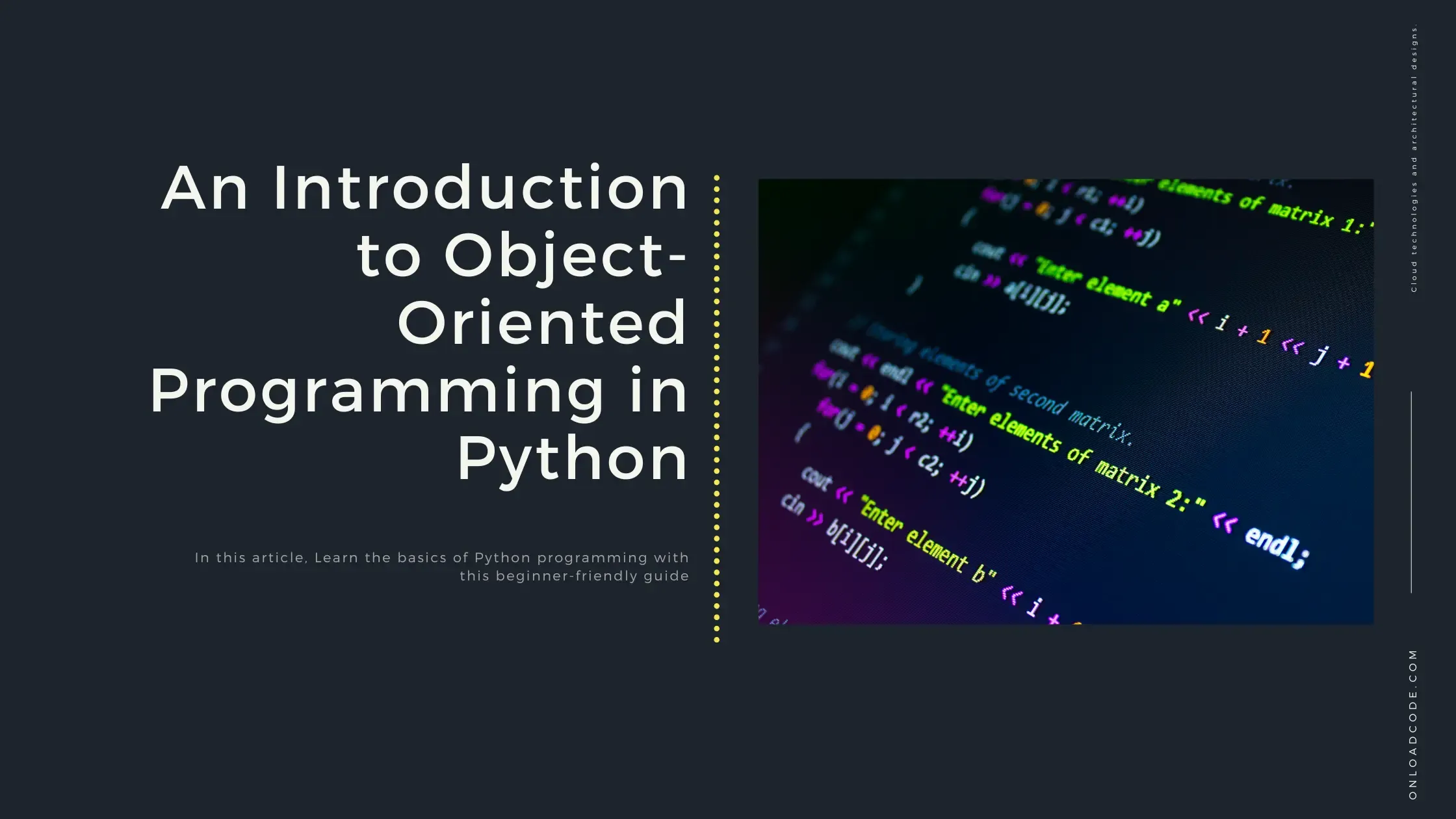 img of An Introduction to Object-Oriented Programming in Python