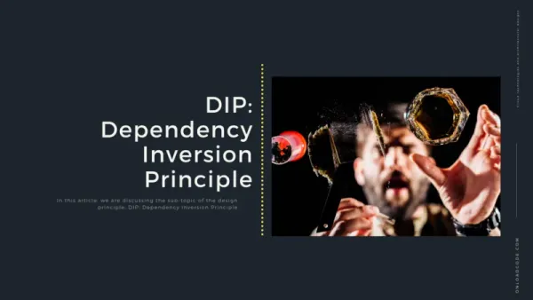 img of DIP: Dependency Inversion Principle