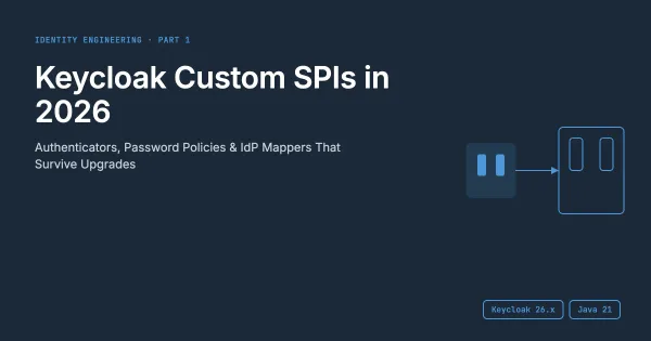 img of Keycloak Custom SPIs: Authenticators, Password Policies and IdP Mappers