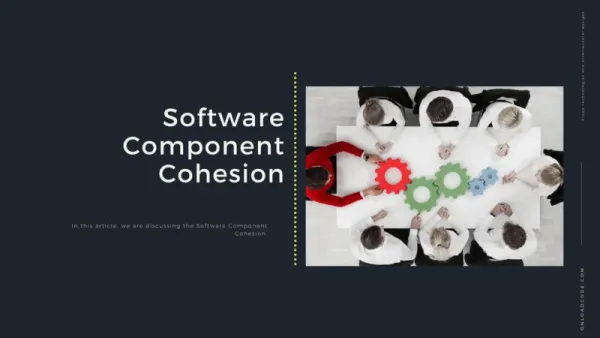 img of Software Component Cohesion